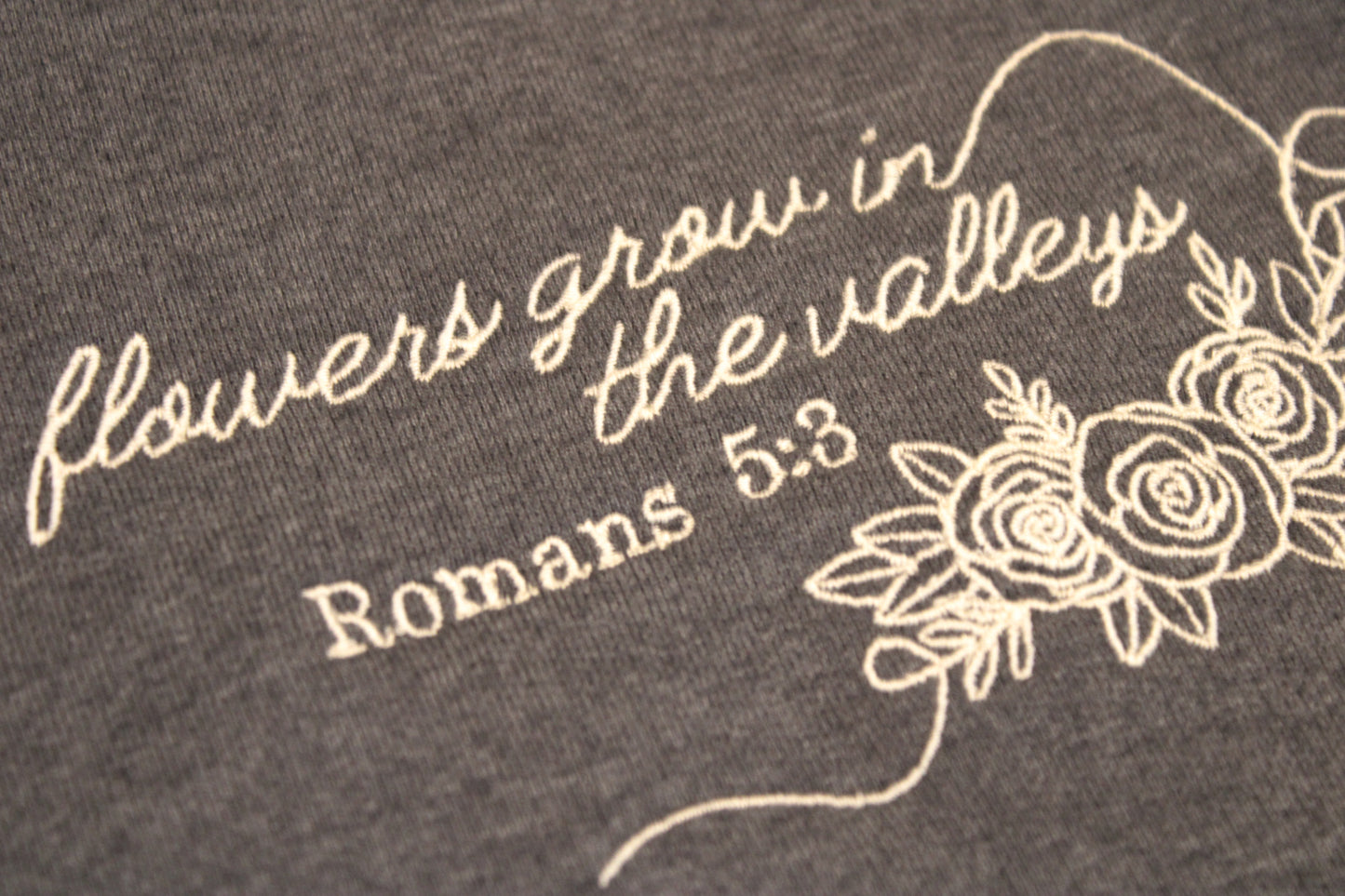 Flowers Embroidered Sweater