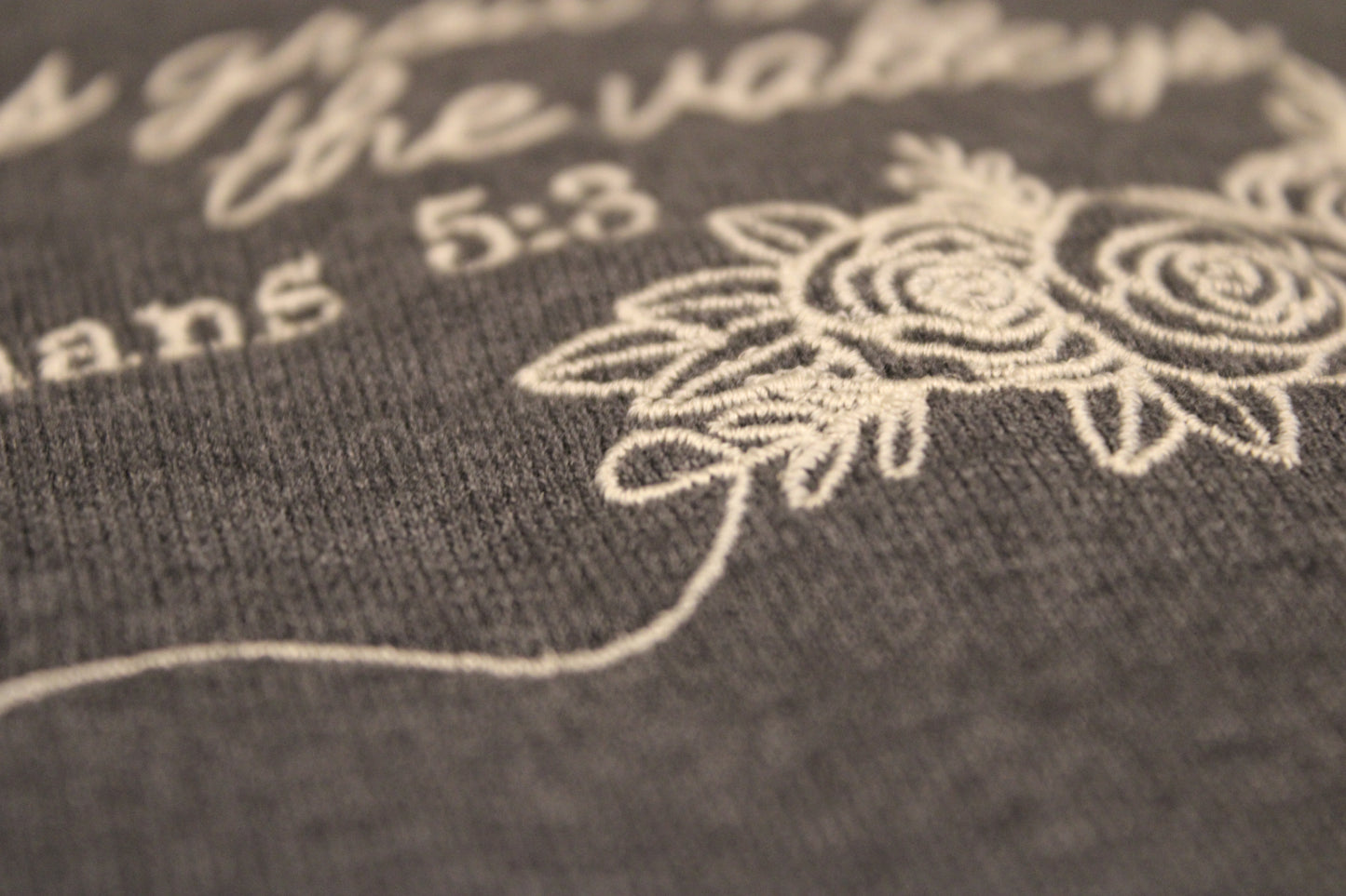 Flowers Embroidered Sweater