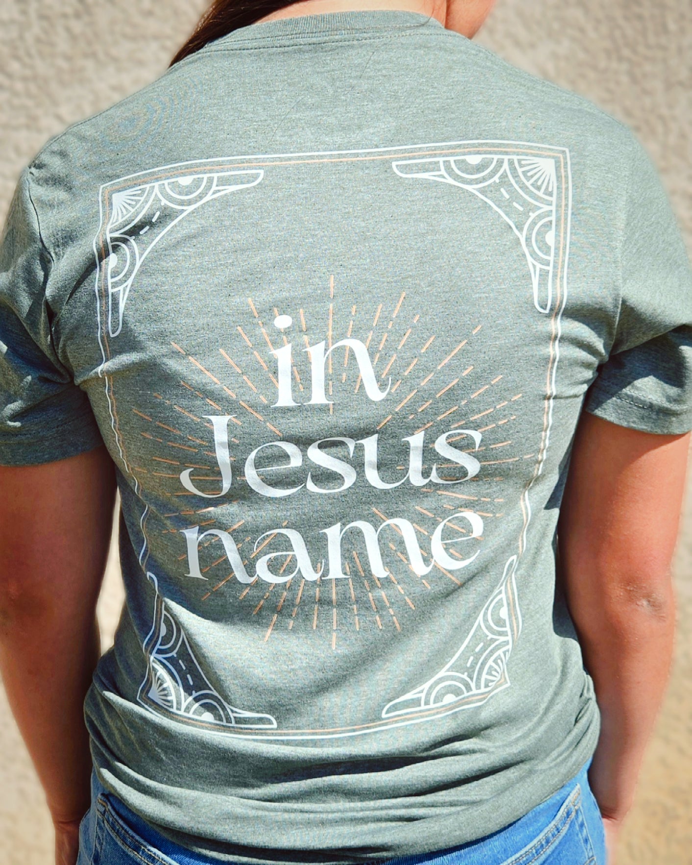 In Jesus Name tee