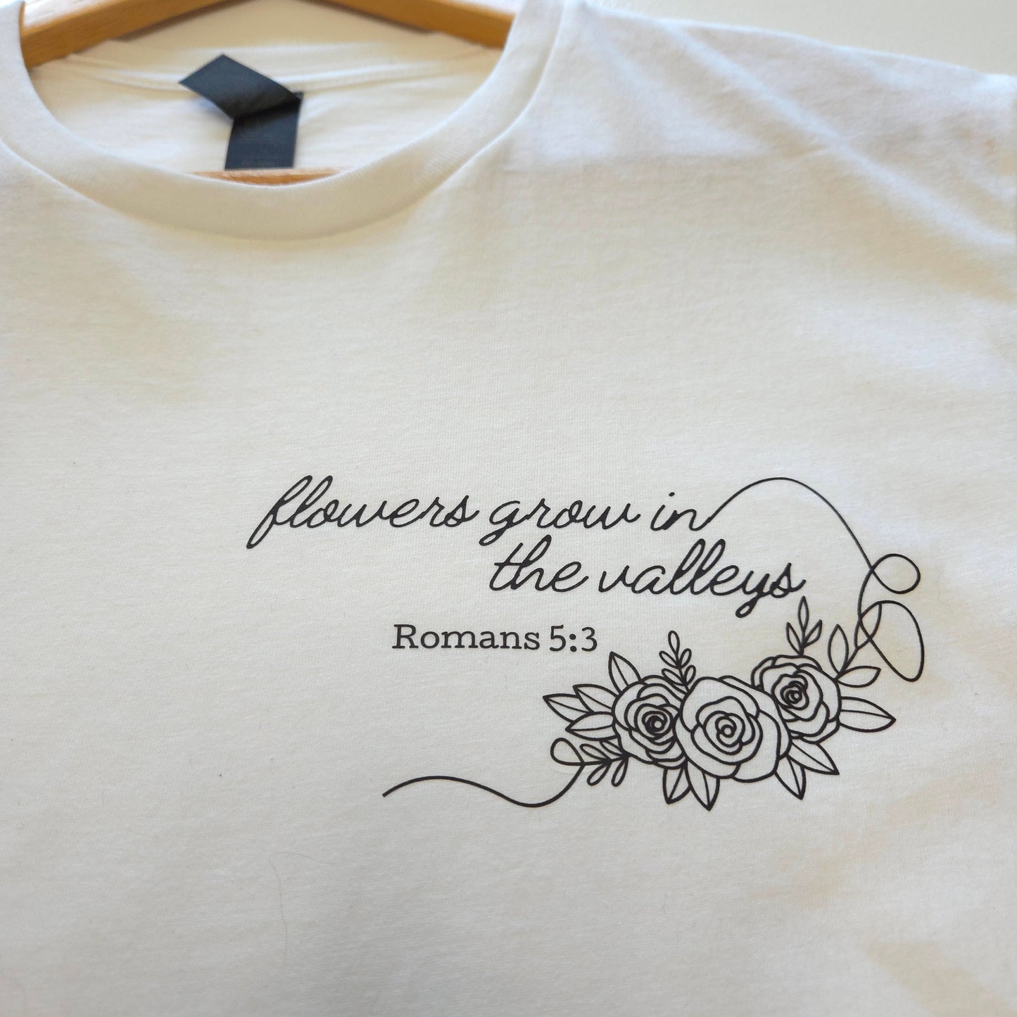 Flowers grow tee