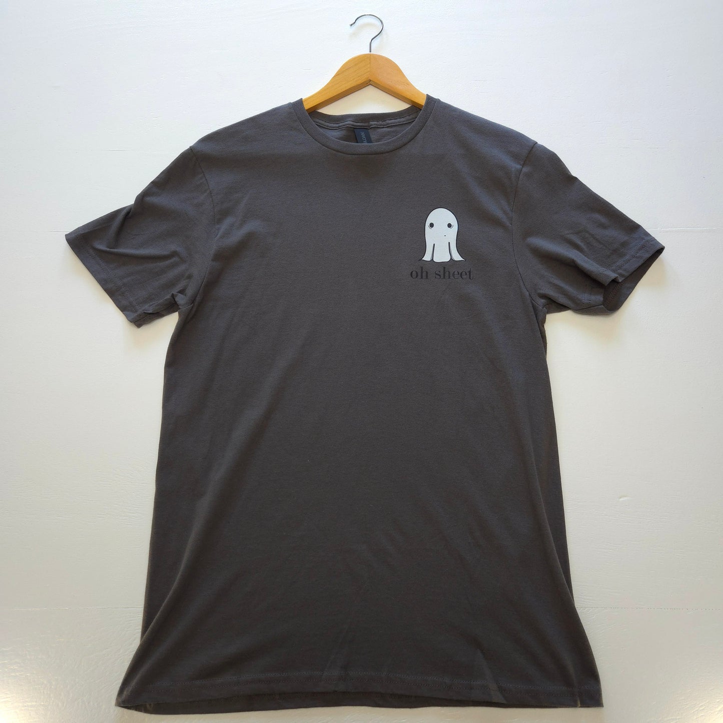Oh sheet screen print short sleeve tee