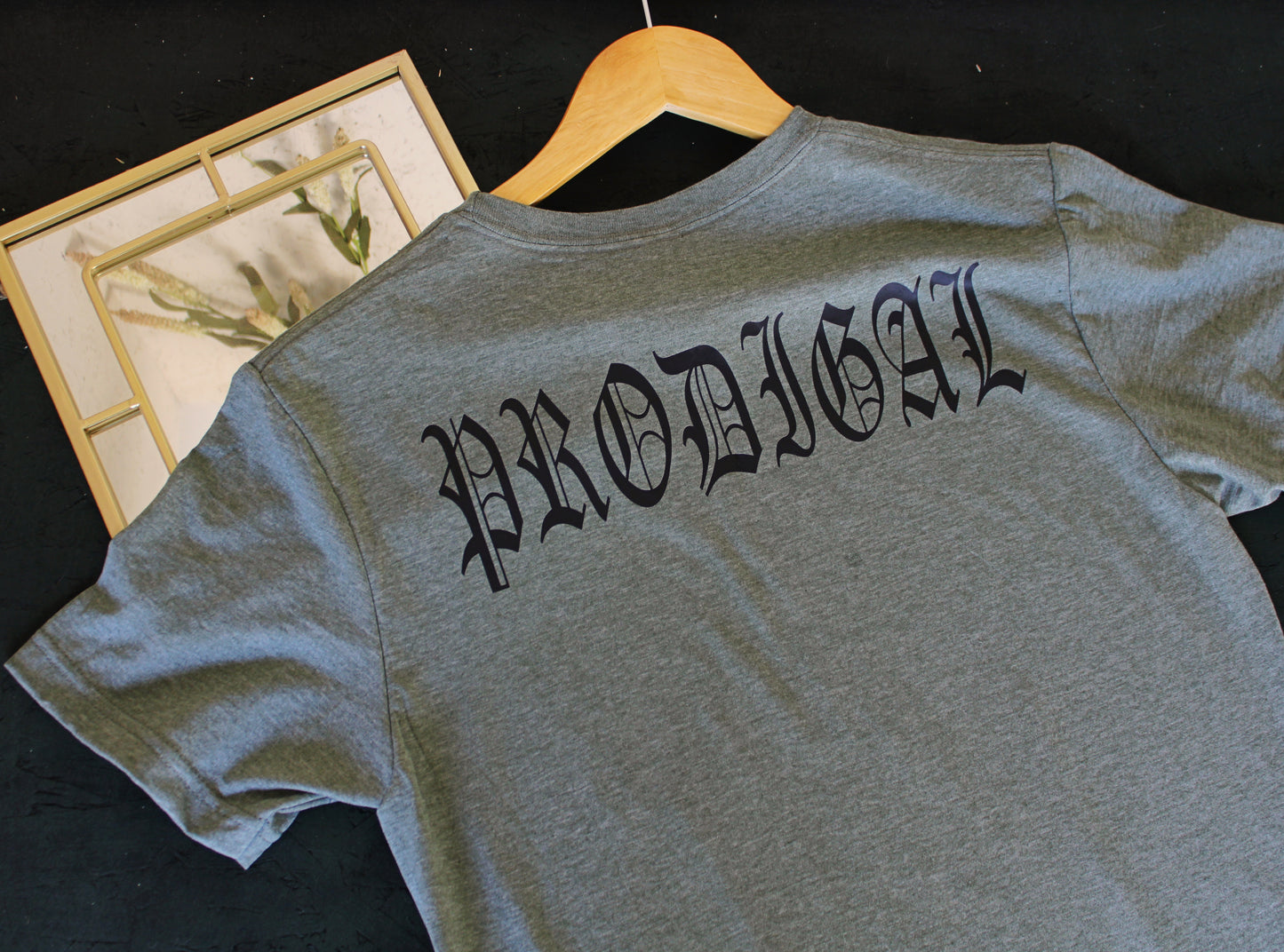 Prodigal screen print short sleeve tee